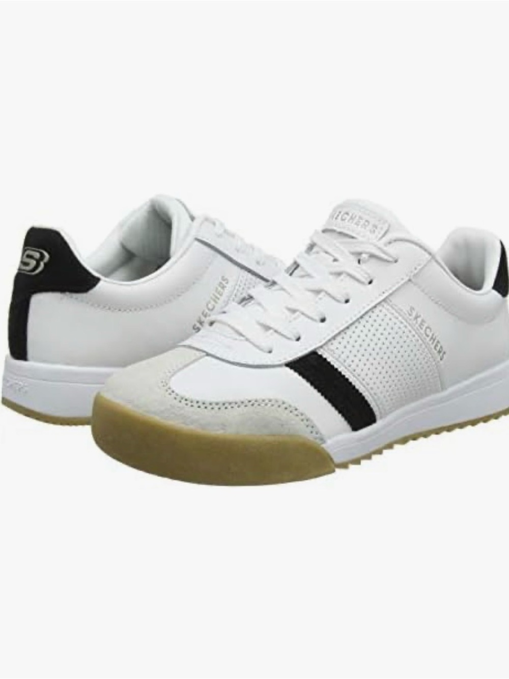 Skechers Women’s White & Black Retro Trainer